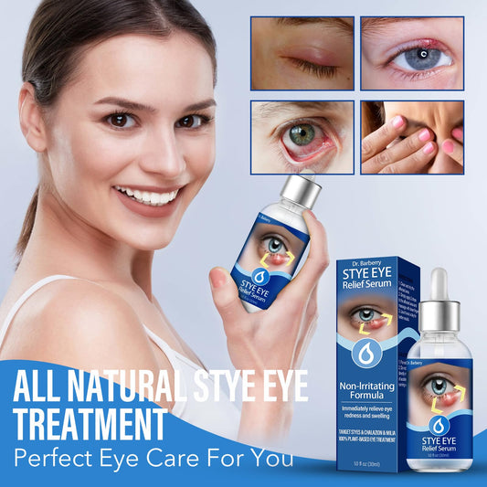 Penntr Stye Eye Drops dropper demonstrates precise dosing for gentle eyelid application