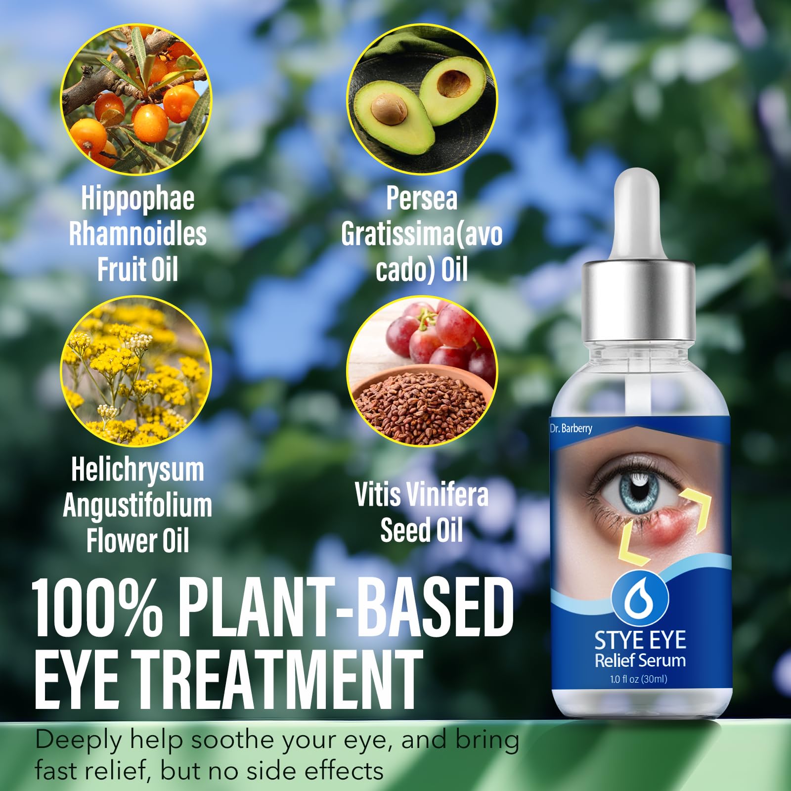 Penntr Stye Eye Drops sea buckthorn oil focus on nourishing ingredients