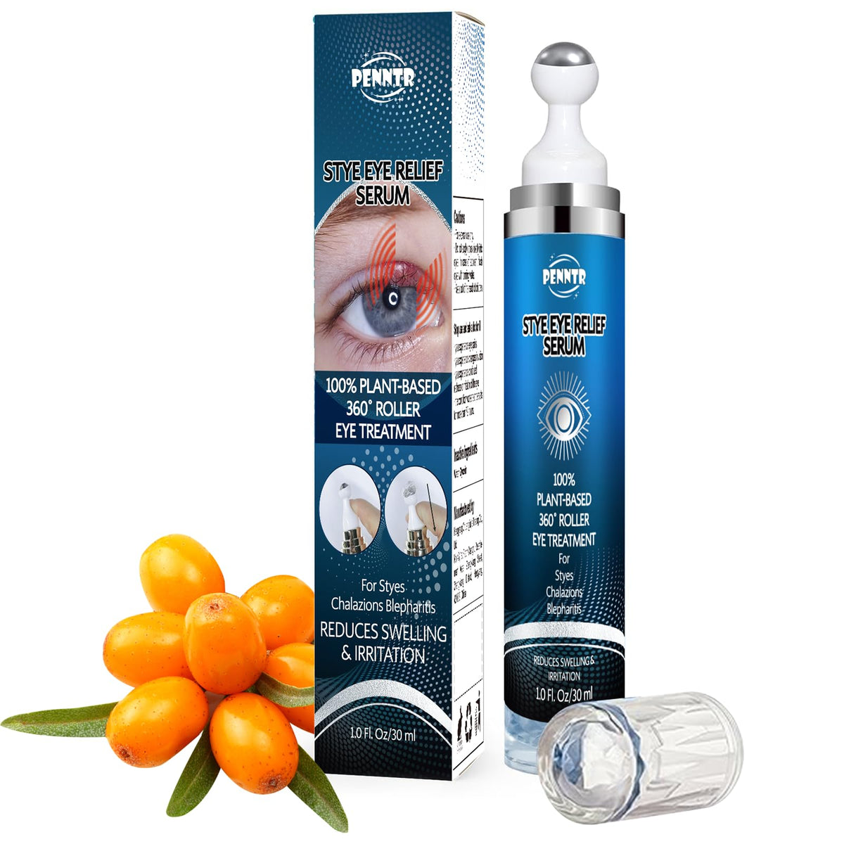PENNTR stye eye-treatment roller bottle for convenient on-the-go relief