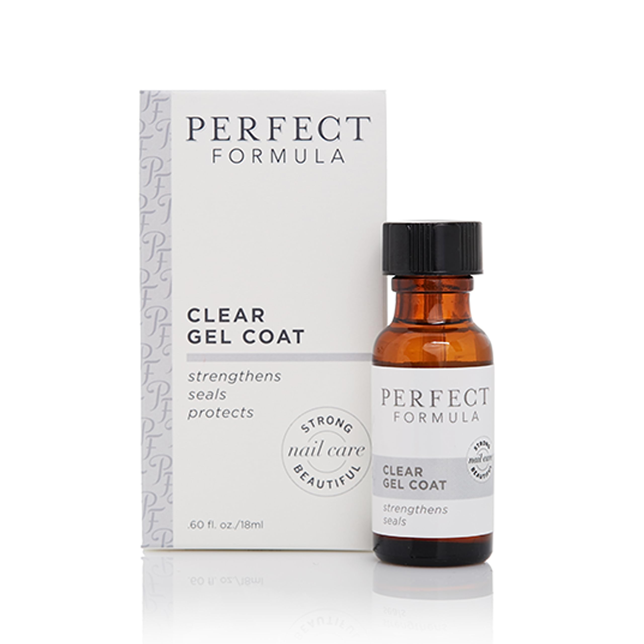 Damaged nails can benefit from keratin-rich protection with Perfect Formula Gel Coat