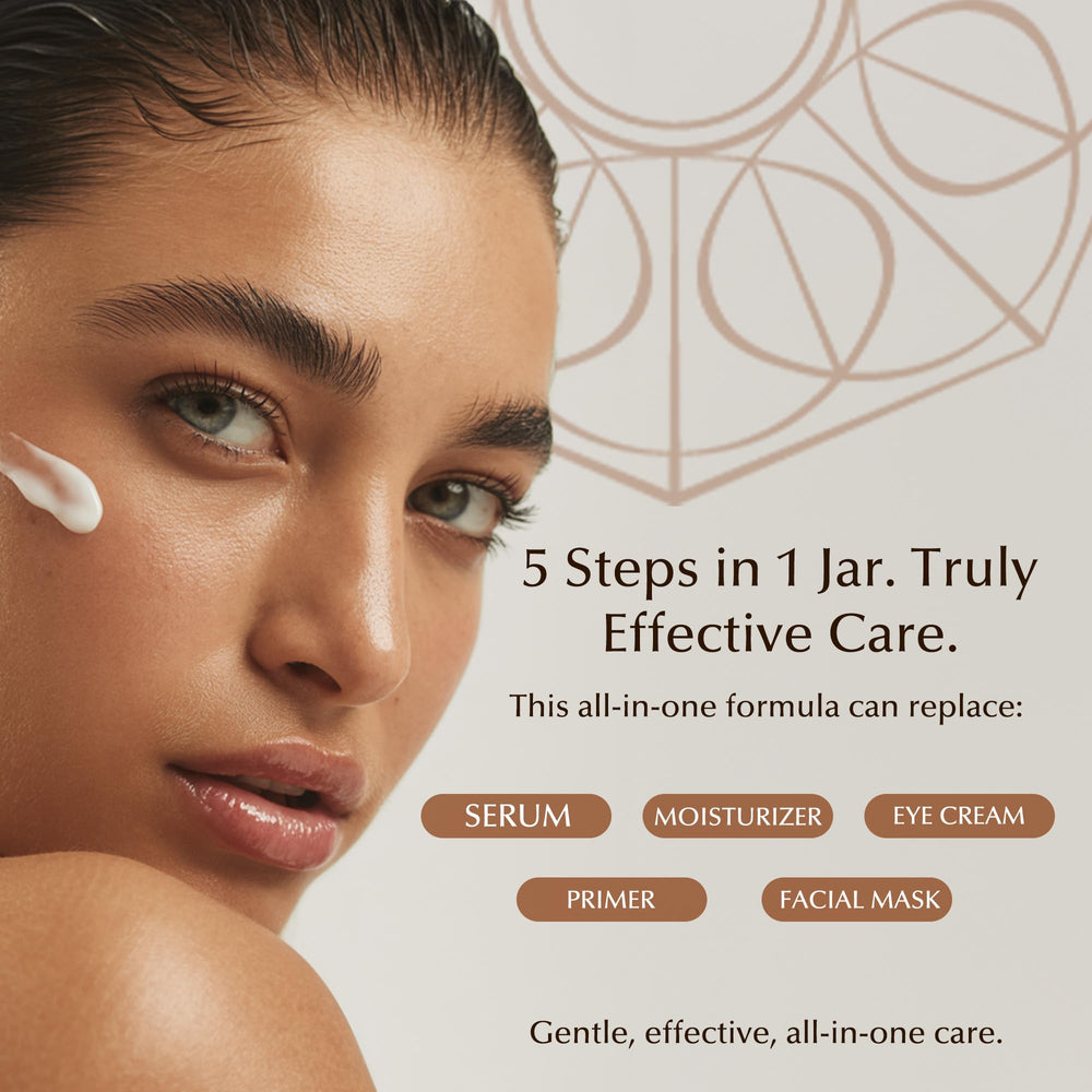 Ingredient focus on collagen and hyaluronic acid in PERFECT ONE Firming Face Cream.