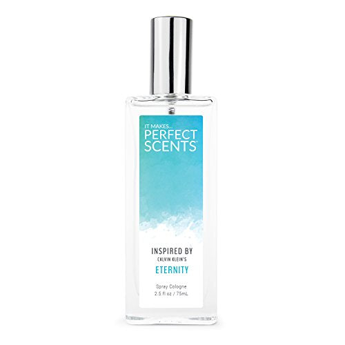 Perfect Scents Eternity bottle closeup shows citrus and florals