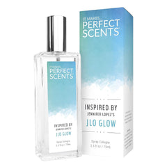 Perfect Scents J Lo Glow-inspired bottle on dresser for everyday elegance
