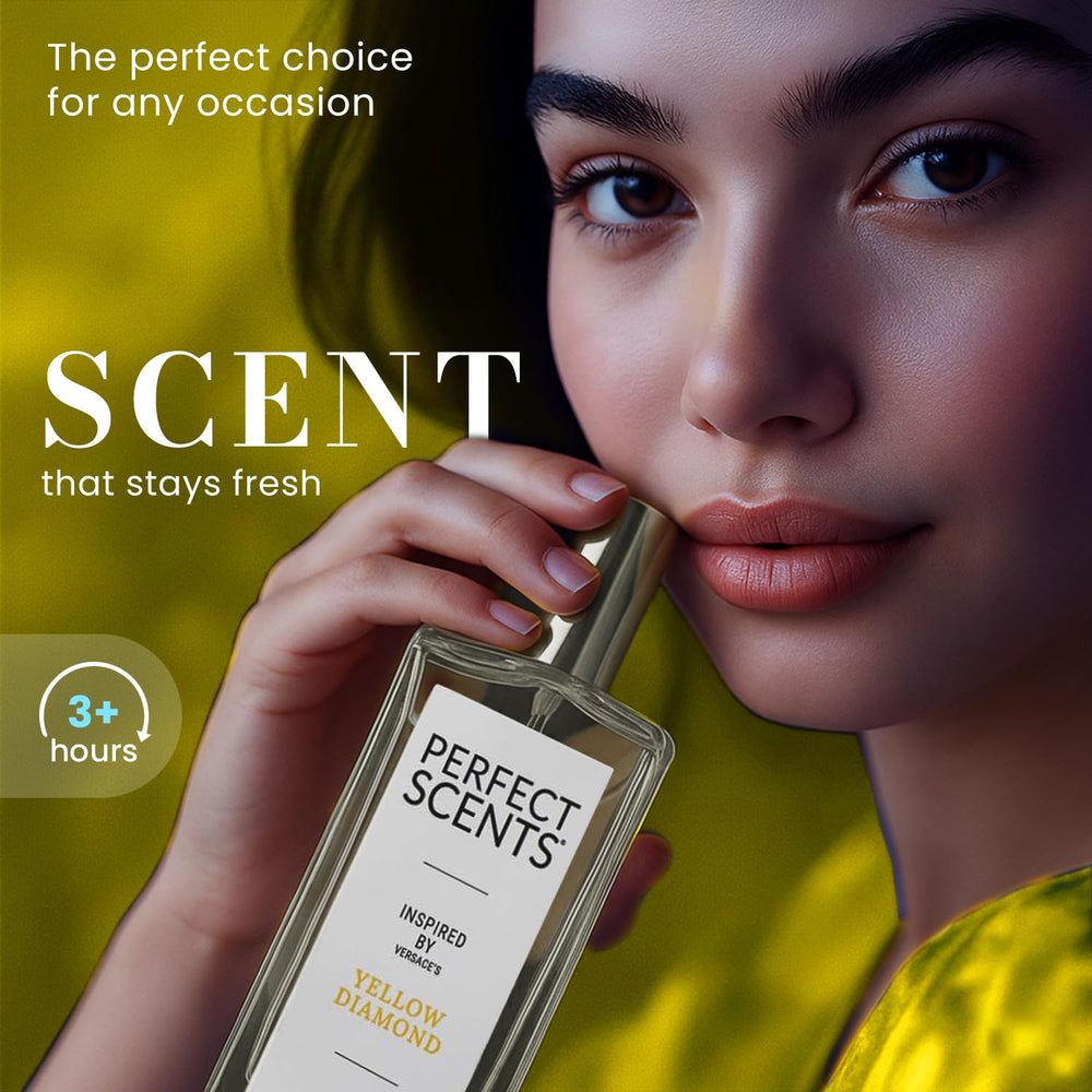 Perfect Scents heart notes of orange blossom and freesia for elegance