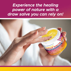 Gentle formula of Pergenics Draw Salve suitable for sensitive skin