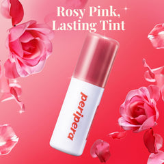 Peripera Ink Peel Off Lip Stain Dear Rose texture close-up for smooth wear
