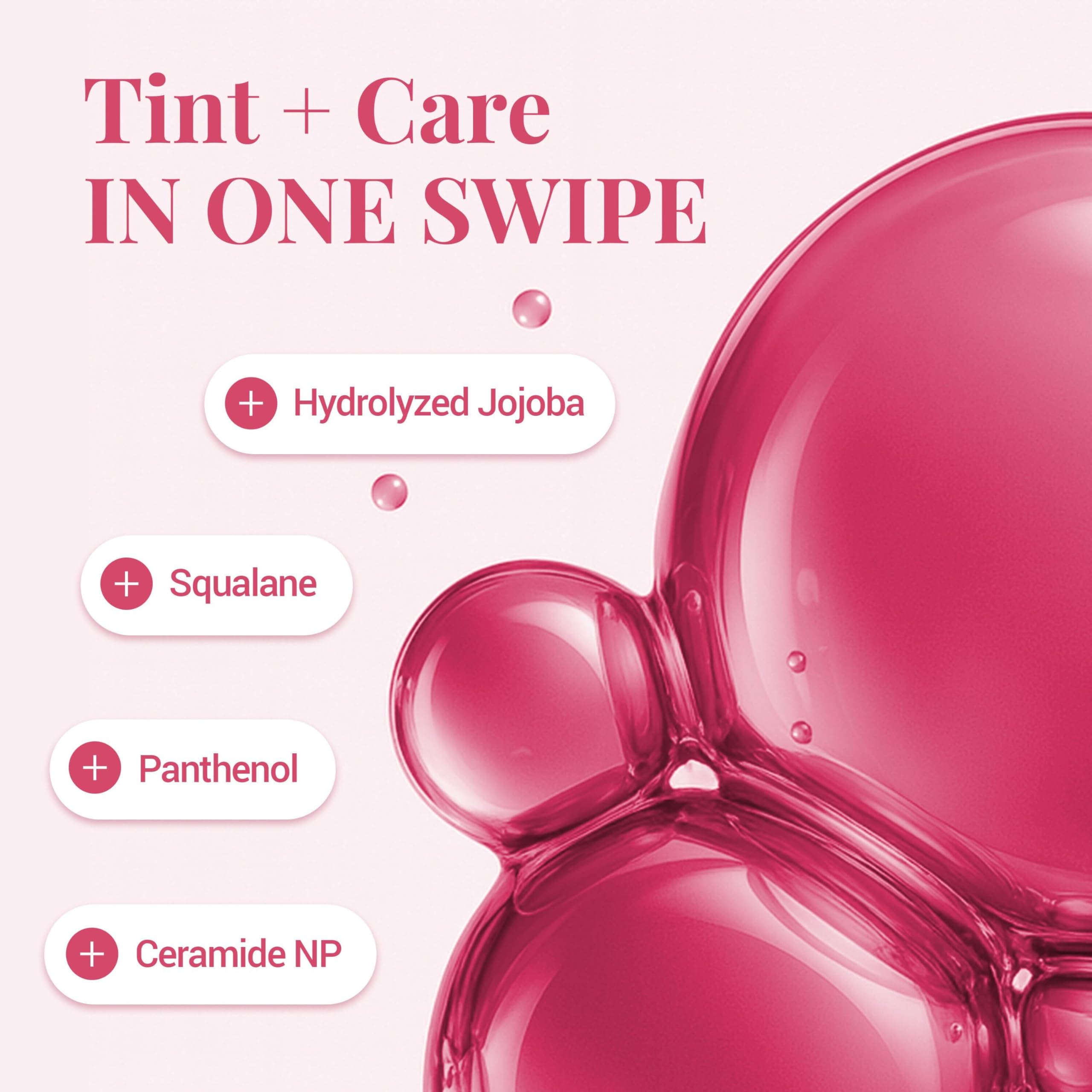 Peripera Ink Peel Off Lip Stain waterproof finish stays through meals.