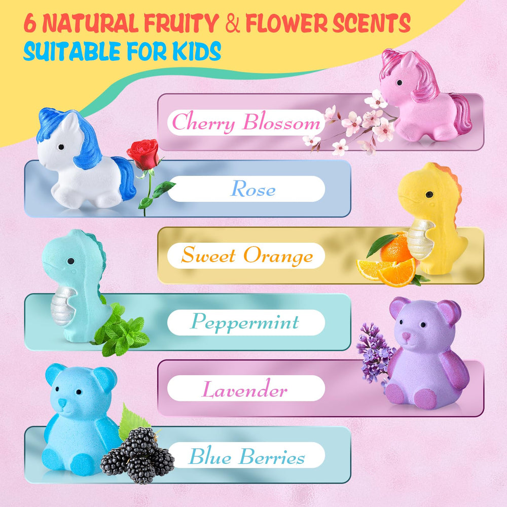 Perjoy peppermint bath bomb adds a cooling, minty note