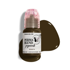 Perma Blend Brunette pigment bottle for precise brow and eyeliner color