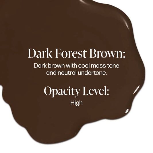 Perma Blend Dark Forest swatches reveal a neutral cool undertone ideal for natural eyeliner results.