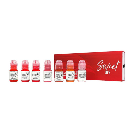 Perma Blend Sweet Lip Set pink shades palette for natural lip blush