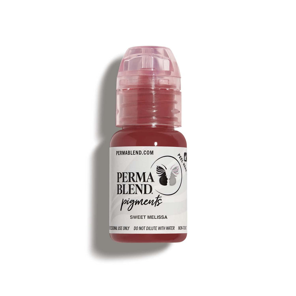 Perma Blend Sweet Melissa lip blush ink for natural lip color enhancement.