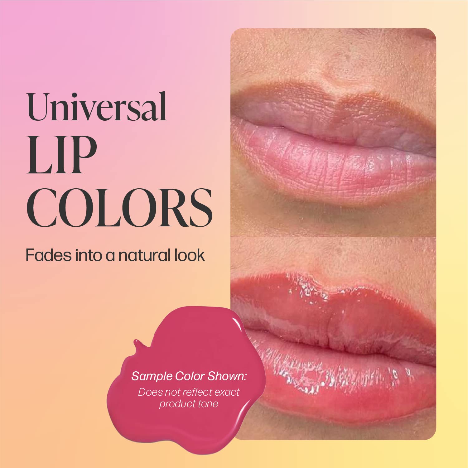 Perma Blend Sweet Melissa lip color permanent makeup ink for precise shading.