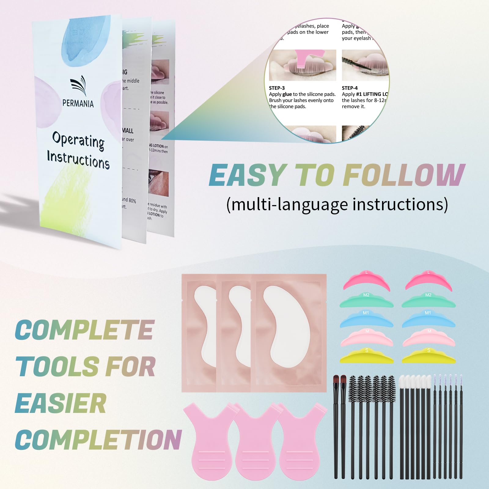 PERMANIA detailed instruction manual guides beginners through each step.