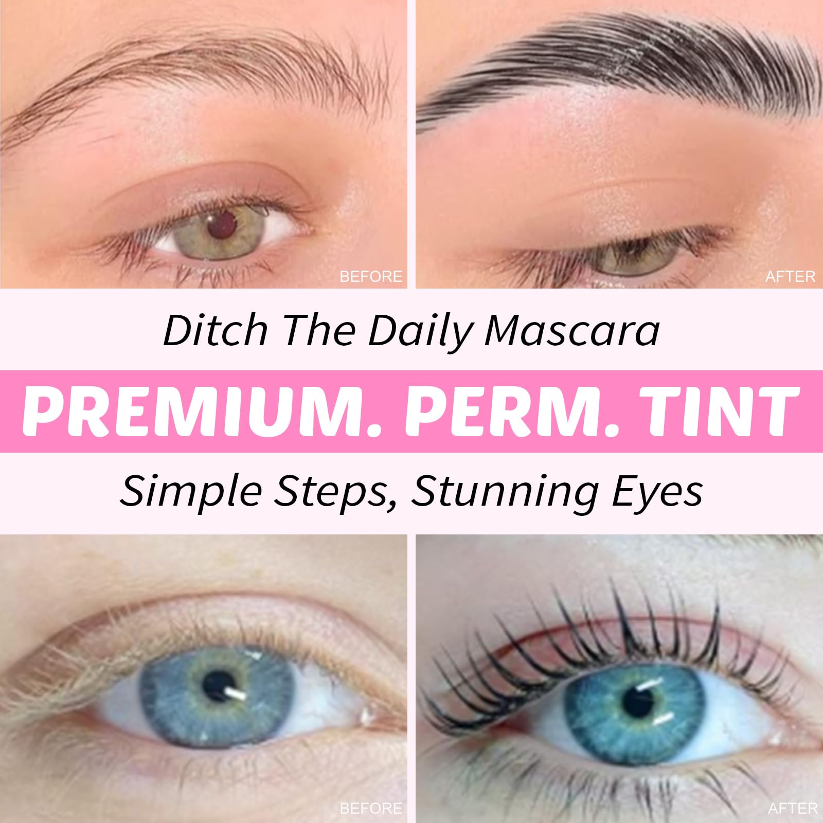 PERMANIA lash perm lotion bottle for at-home salon-grade lifting.