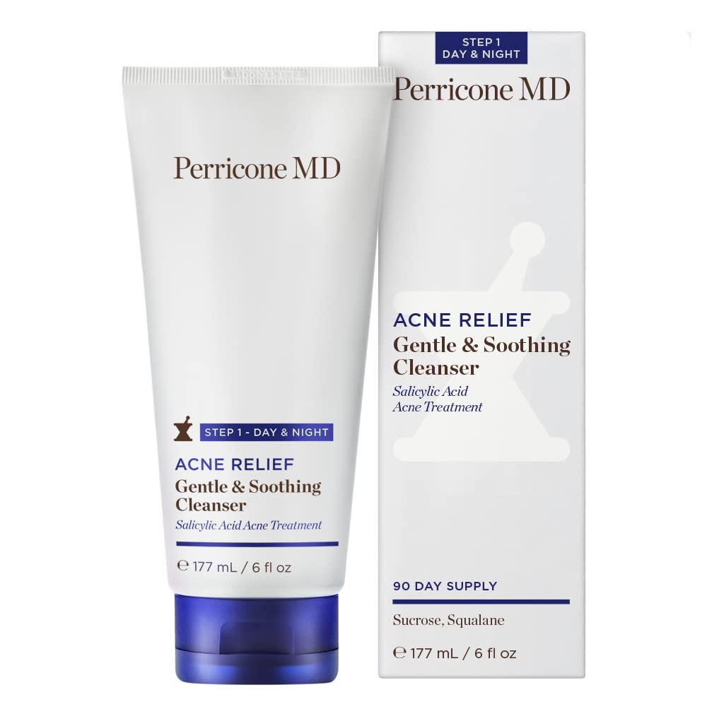 Perricone MD Acne Relief Cleanser squalane-detail emphasizing lightweight hydration