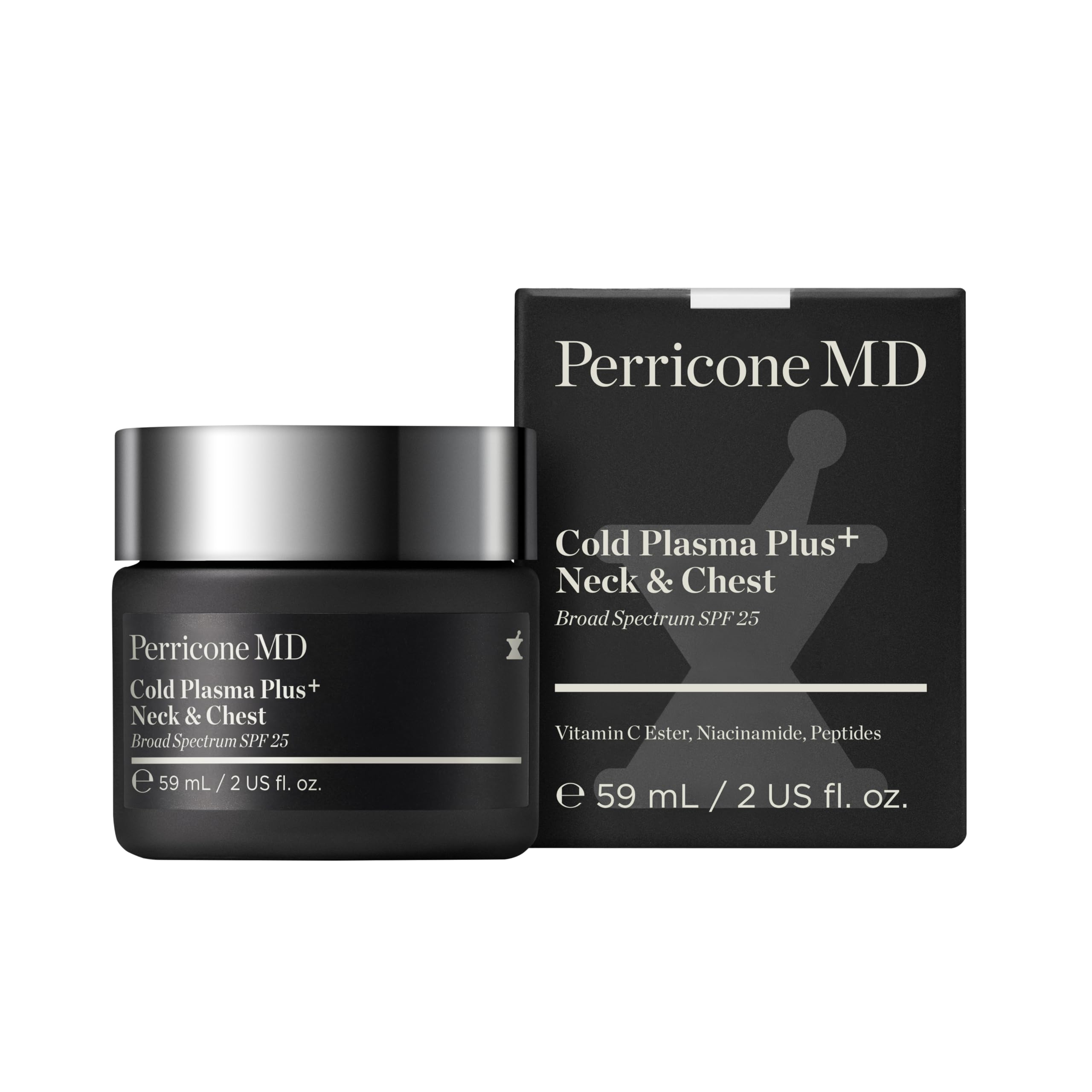 Close-up of Perricone MD neck chest cream texture for smooth application