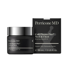 Close-up of Perricone MD neck chest cream texture for smooth application