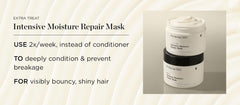 Perricone MD Intensive Moisture Repair Mask on color-treated hair for shine