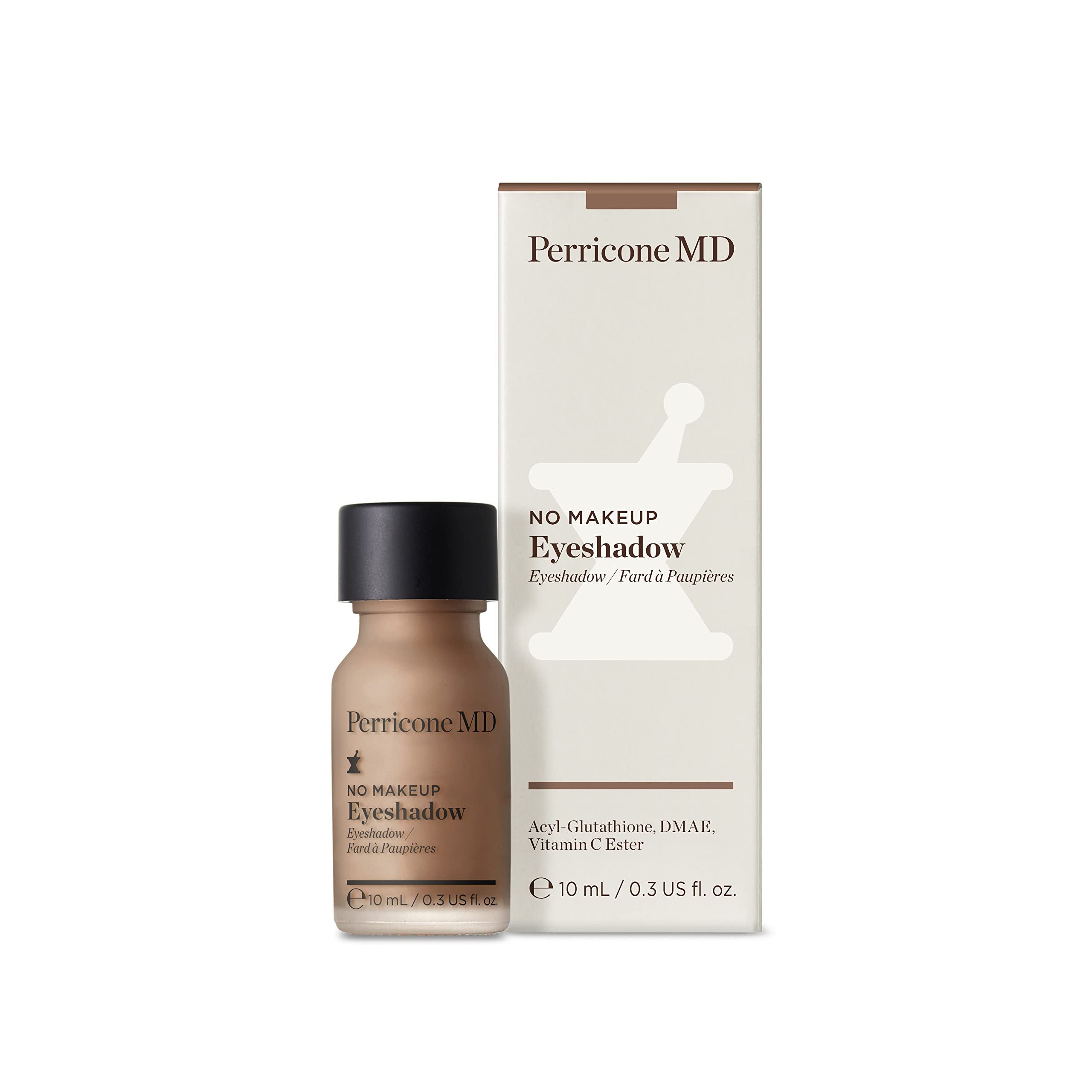 Perricone MD No Makeup Eyeshadow Shade 3 serum texture swatch highlights velvety finish