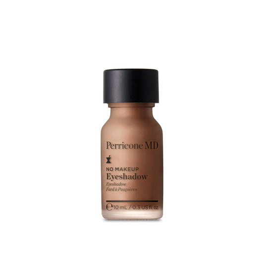 Perricone MD No Makeup Eyeshadow Shade 4 swatch with a soft pearlescent finish for a bright, natural look.