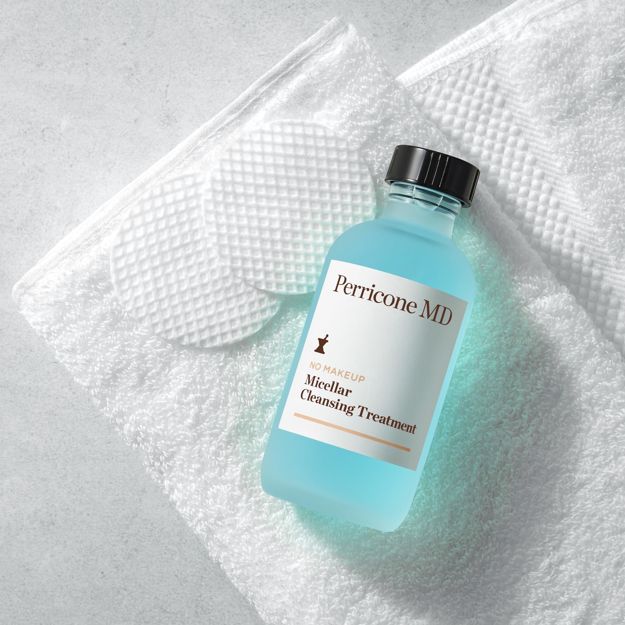 Perricone MD No Makeup Micellar Cleansing Treatment face refresh after use.