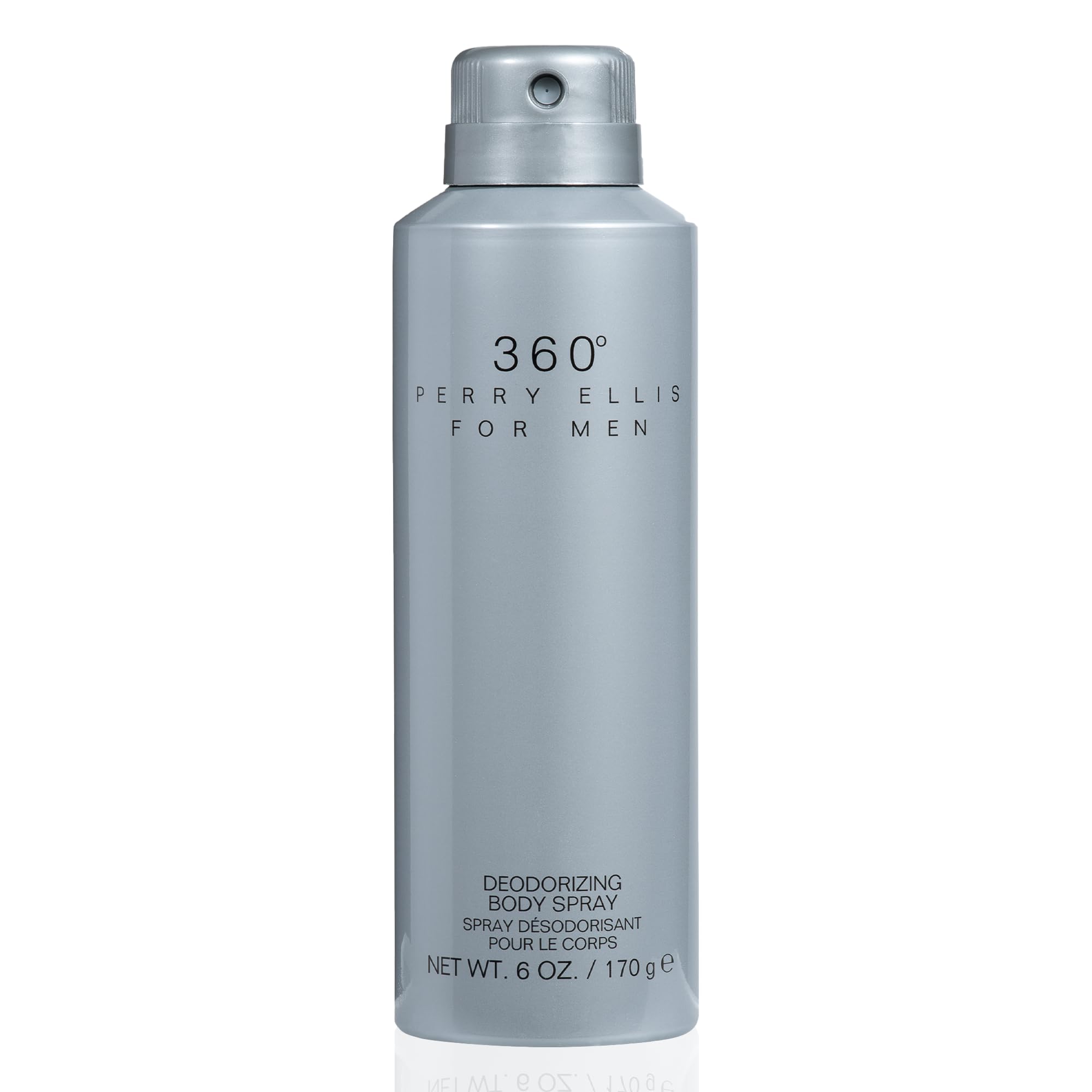 Perry Ellis 360° for Men bottle front view, sleek daily design.
