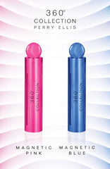 Perry Ellis 360 Magnetic Pink box packaging highlights gift-ready presentation.