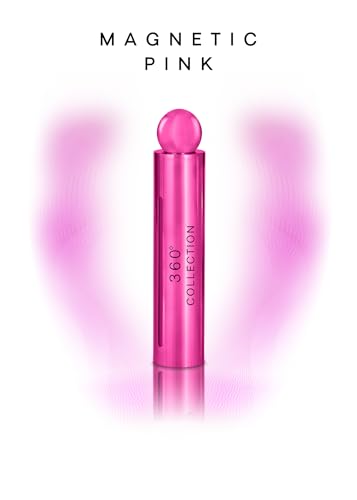Perry Ellis 360 Magnetic Pink spray demonstrates easy application and lasting aroma.