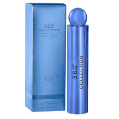 Perry Ellis 360 Magnetic Blue bottle front view for daily wear
