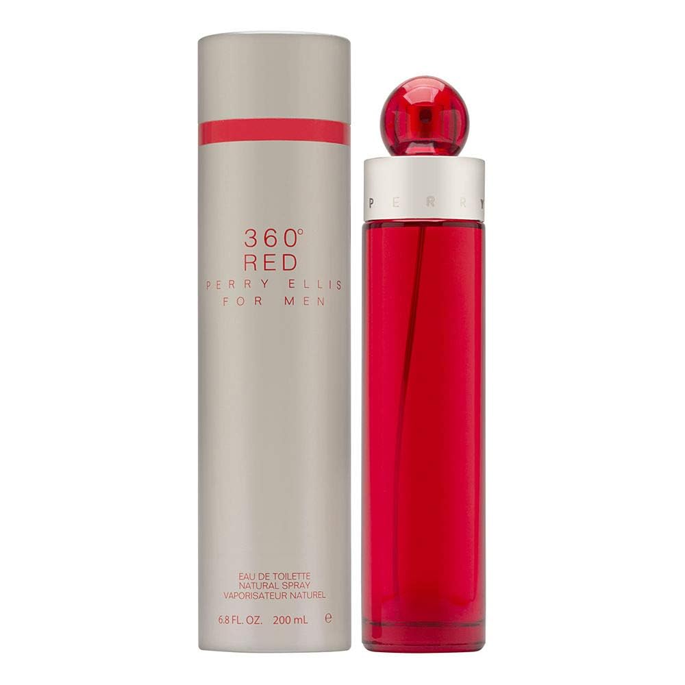 Perry Ellis 360 Red bottle front view for everyday wear and confidence.