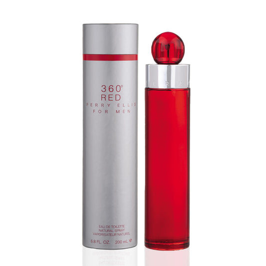 Perry Ellis 360 Red for Men bottle front — versatile scent for daily wear and evening outings.