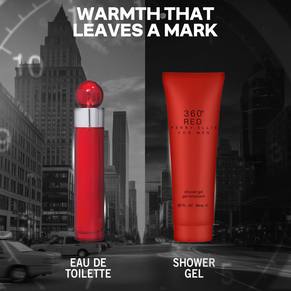 Perry Ellis 360° Red gift box ready for gifting.