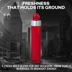 Perry Ellis 360 Red for Men packaging — premium box enhances gifting appeal.