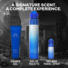 Perry Ellis 360 Very Blue shower gel for a coordinated routine