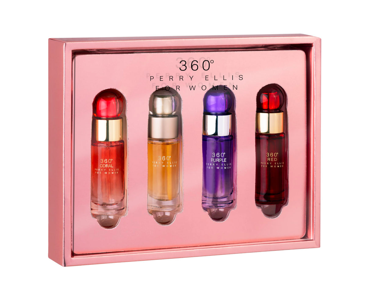 Perry Ellis 360° Women bottle front for daily freshness.