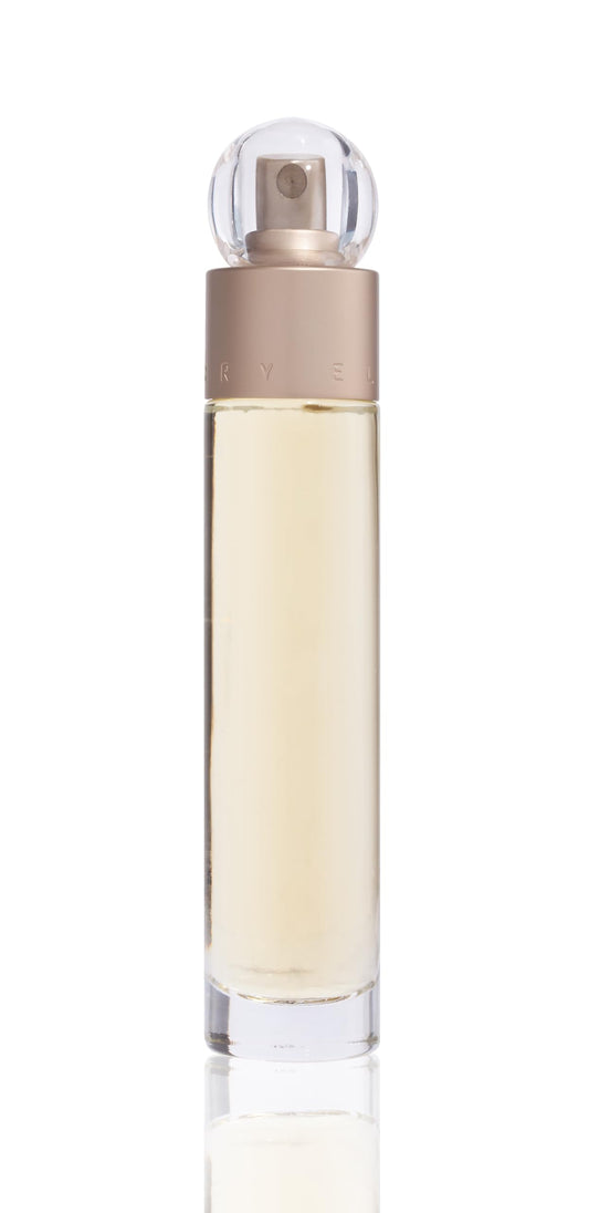 Perry Ellis 360 for Women bottle on display, long-lasting daytime fragrance suggestion.