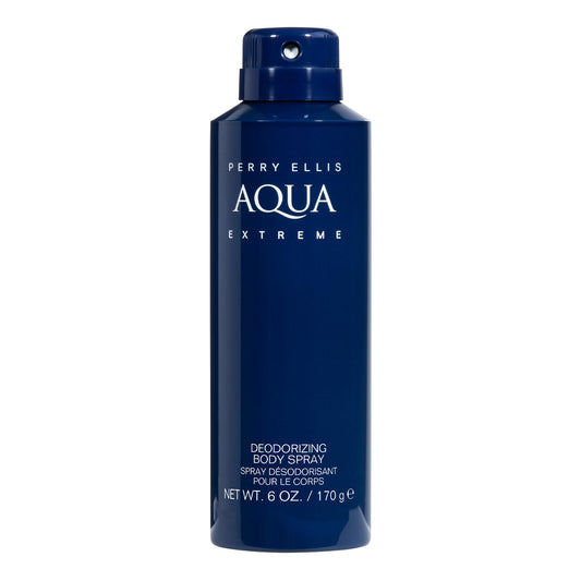 Perry Ellis Aqua Extreme bottle close-up, delivering all-day freshness for everyday wear.