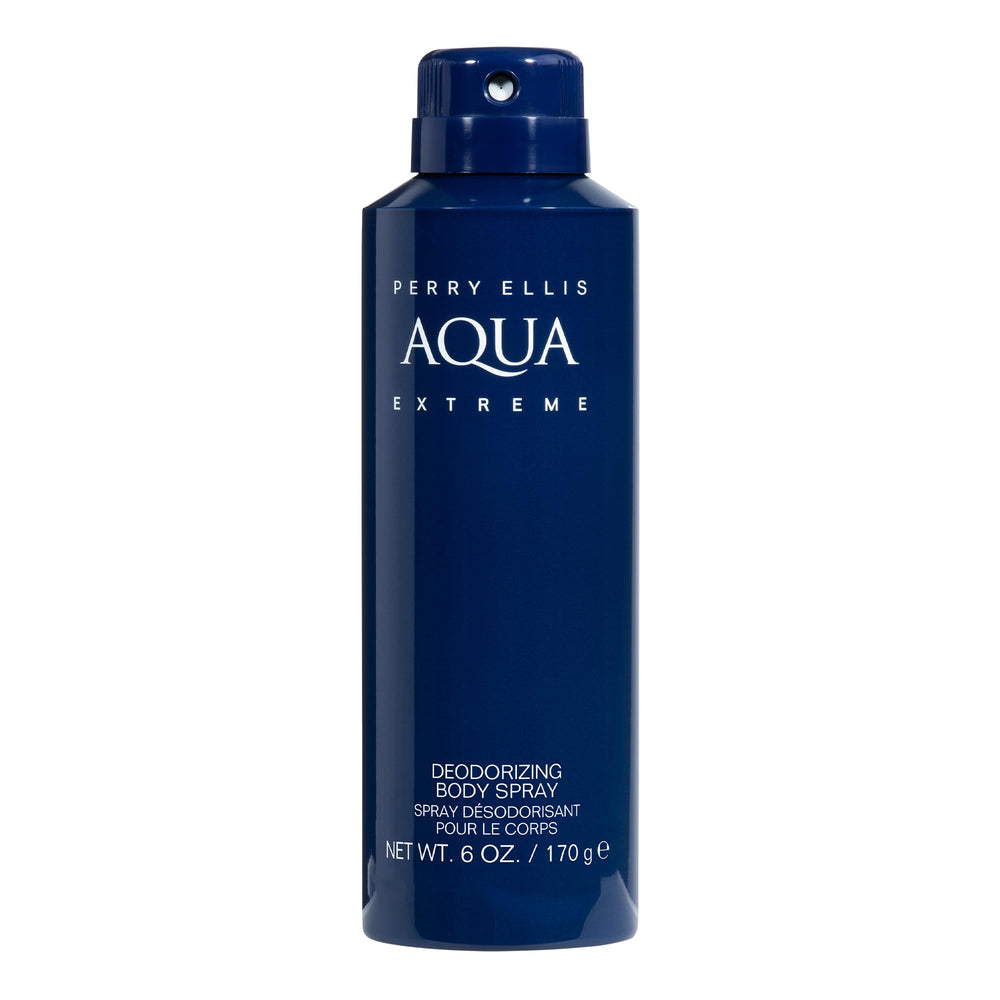 Perry Ellis Aqua Extreme bottle front view showing clean, fresh appeal.