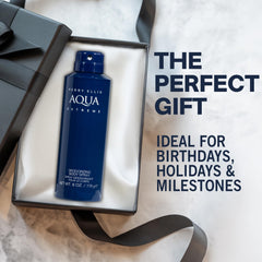 Perry Ellis Aqua Extreme 6 oz bottle ready for travel or office use.