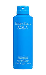Perry Ellis Aqua for Men shower gel image emphasizing refreshing lather and scent
