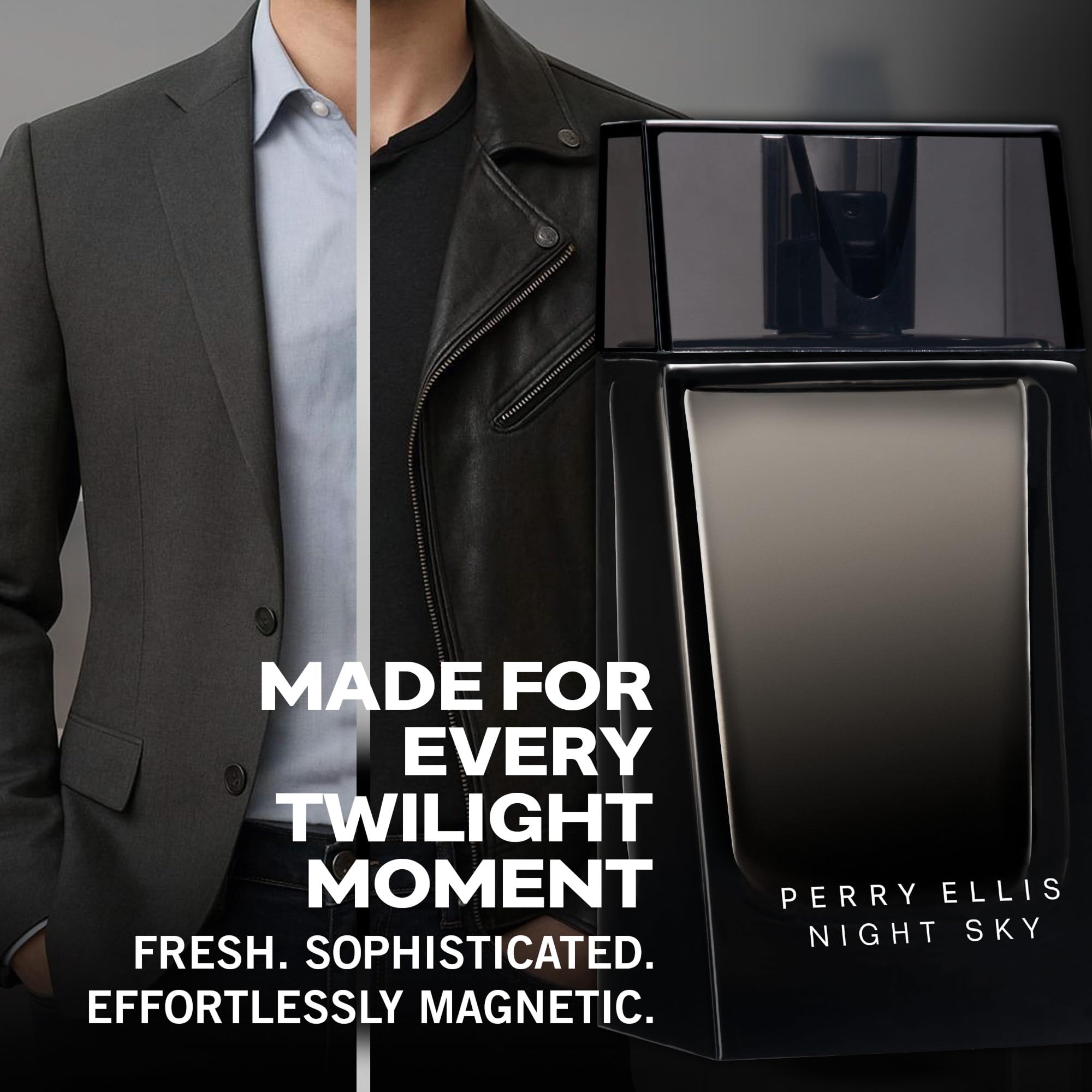 Perry Ellis Night Sky shower gel delivers refreshing shower