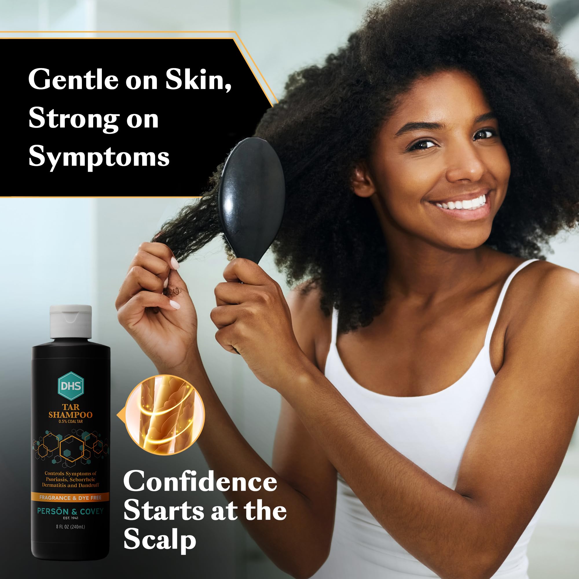 Family-owned California brand heritage highlighted by Person & Covey DHS Tar Shampoo