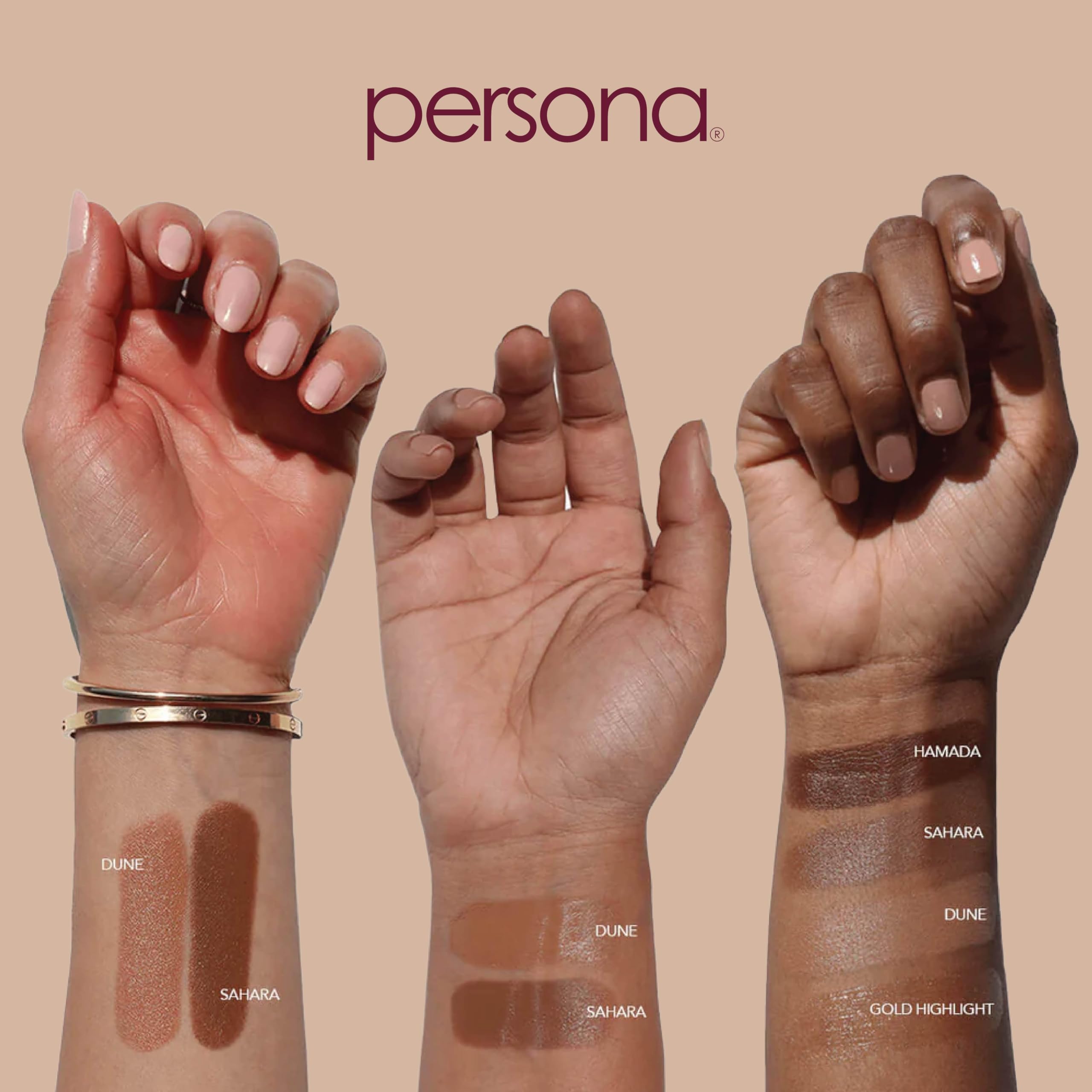 Weightless formula of Persona Dreamstick Cream Bronzer feels breathable
