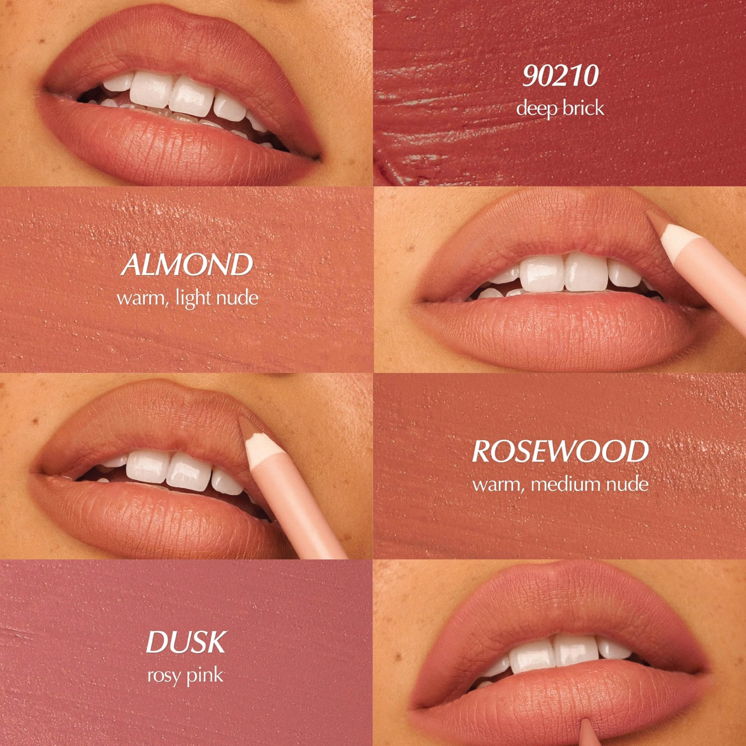 PERSONA lip liner pencil made-in-usa build-quality with clean materials.