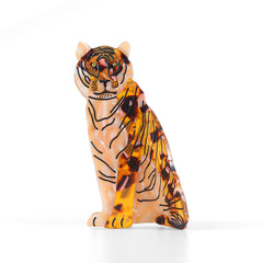 PERSONFUN Tiger Design Hair Claw Clip showcases bold style and secure grip.