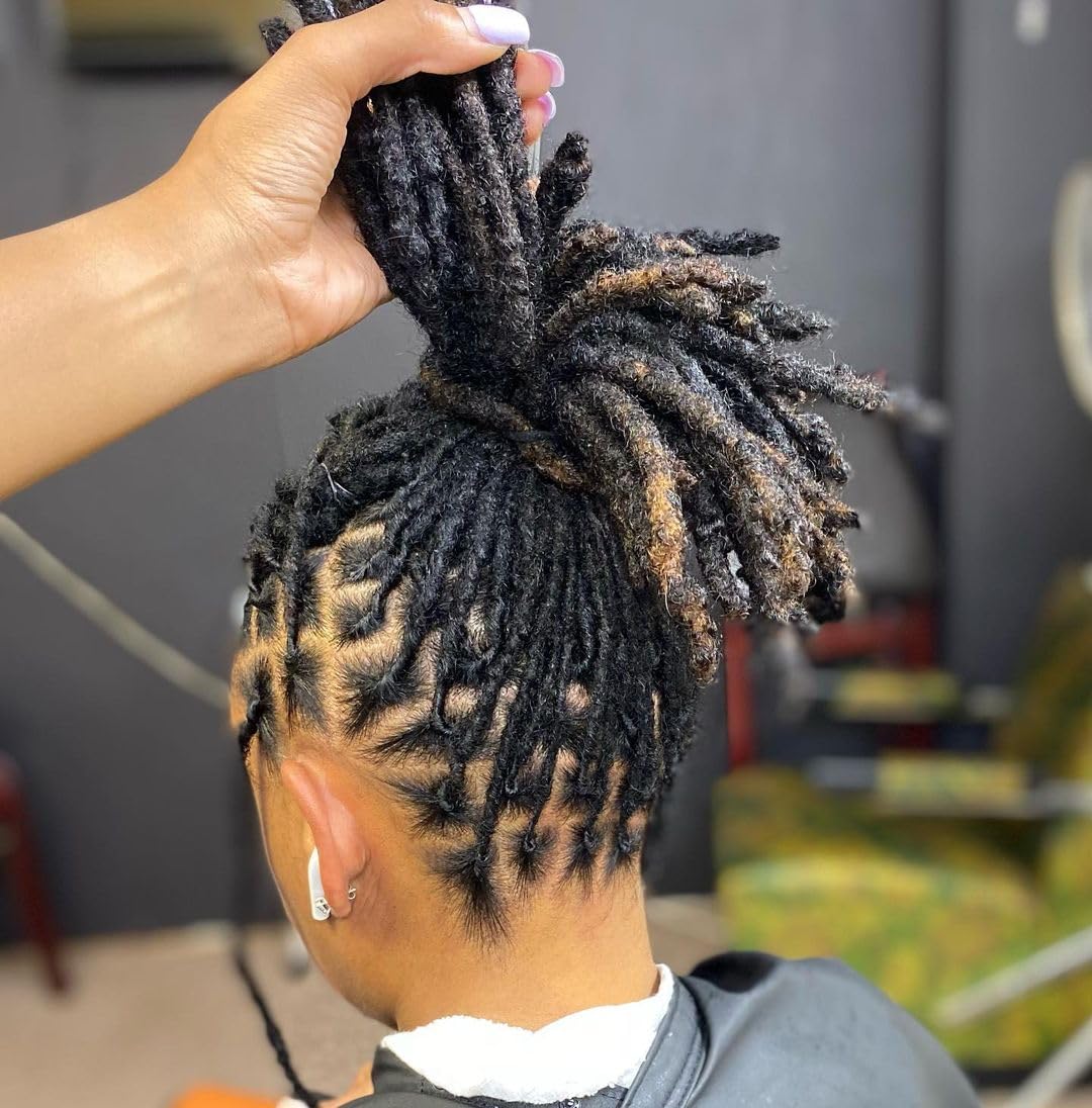 Peruvian White protective style braid close-up shows versatility for natural hair.