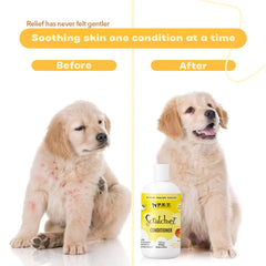 P.E.T. Scratchiez mango coconut scent aroma enhances grooming experience.