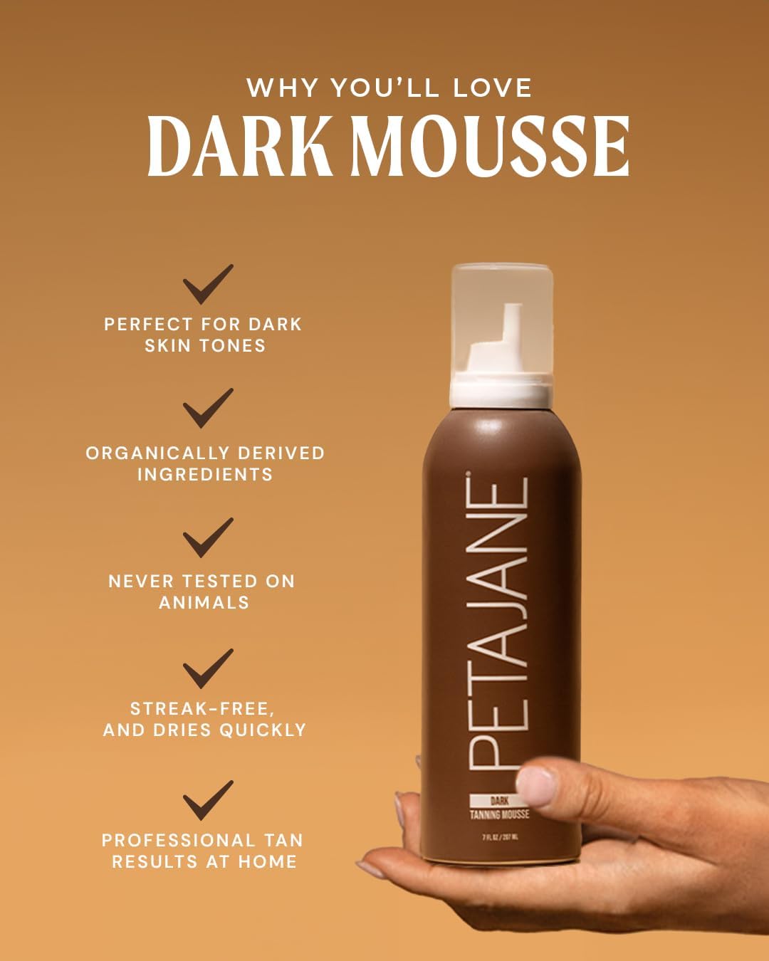 Peta Jane self-tanning foam applicator for smooth application