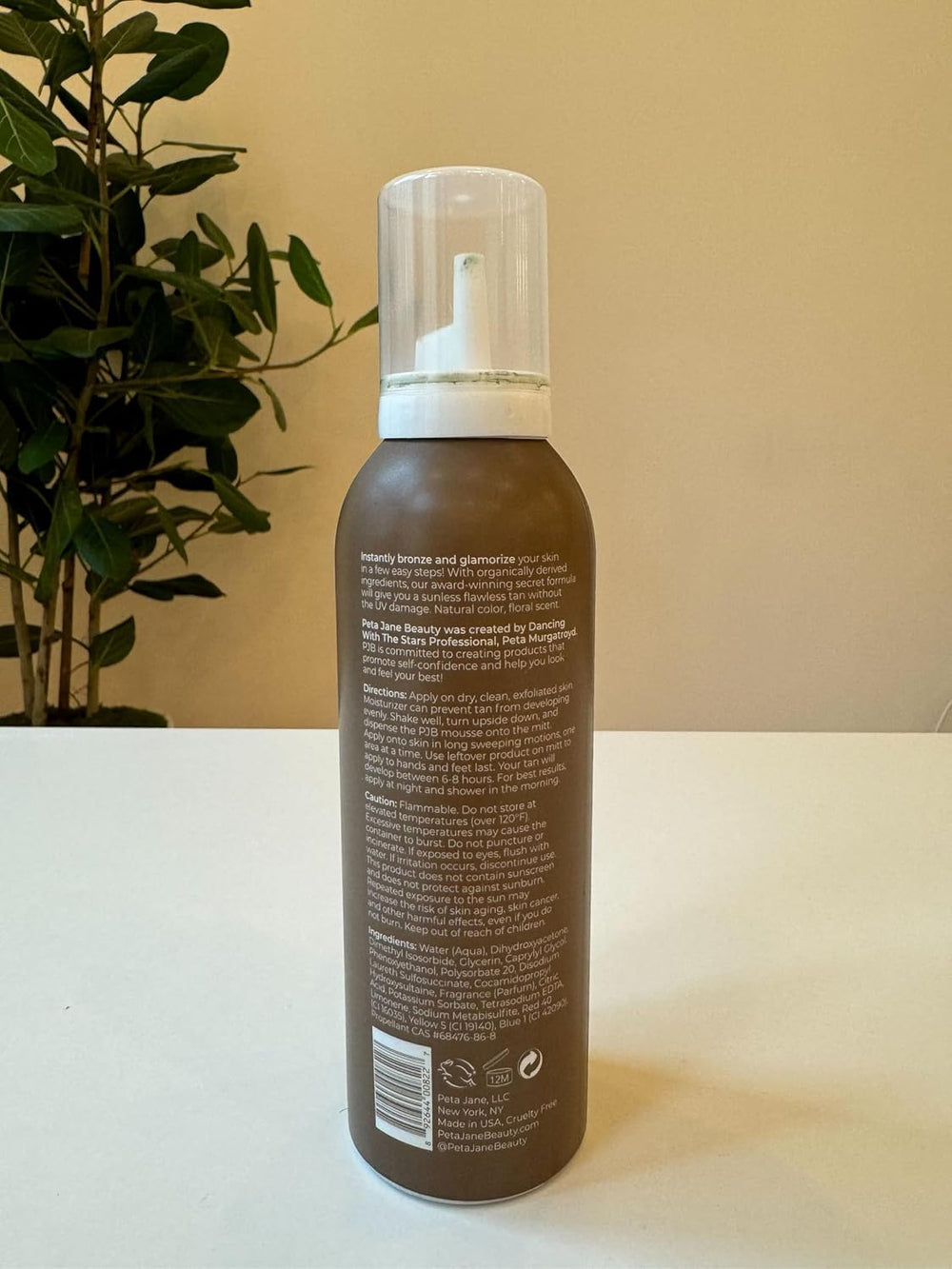 Peta Jane quick-dry mousse touch and finish